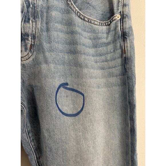 NWD Madewell The Dean Easy Straight Jeans Airy Denim Northridge Wash Size 29 - Picture 8 of 12